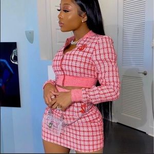 Shane Justin Skirt Set